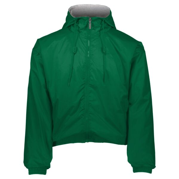 Augusta Sportswear Youth Hooded Taffeta Jacket/Fleece Lined 3281 Youth Hooded Taffeta Jacket/Fleece Lined Thumbnail