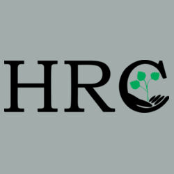 HRC Black Front Print on a Port & Company® - Women's Core Cotton Tee Design