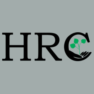 HRC Black Front Print on a Port & Company® - Women's Core Cotton Tee Design