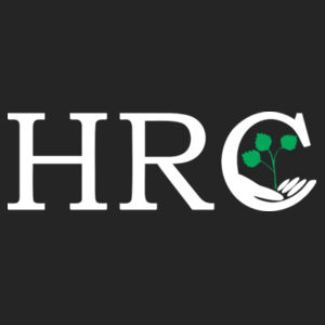 HRC White Front Print on a Port & Company® - Women's Core Cotton Tee Design