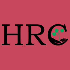 HRC Black Front Print on a Port & Company® - Core Cotton Tee Design