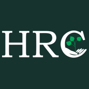 HRC White Front Print on a Port & Company® - Core Cotton Tee Design