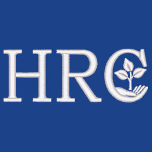 HRC White Left Chest Embordered Logo on a - C Free ® Raglan Fleece Design