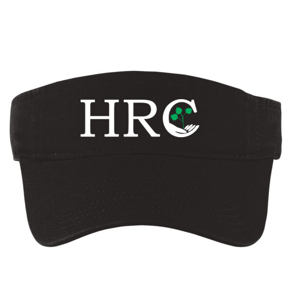 HRC White Logo Print on a Port Authority® - Fashion Visor Thumbnail