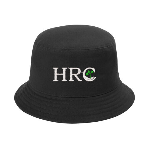 HRC Embordered Logo on a Port Authority® - Twill Short Brim Bucket Hat Thumbnail