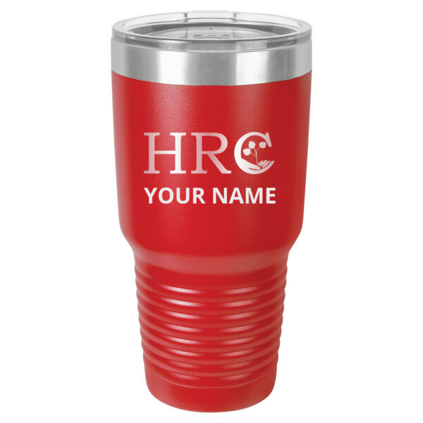 HRC Engraved Logo on a Polar Camel - 30 oz Tumbler Vacuum Insulated with Slider Lid Thumbnail