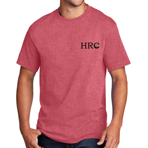 HRC Black Left Chest Print on a Port & Company® - Core Cotton Tee Thumbnail