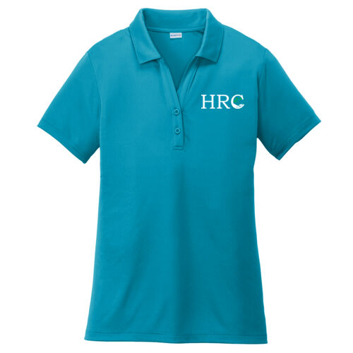 HRC White Left Chest Print on a Sport-Tek ® - Women's PosiCharge ® Competitor Polo Thumbnail