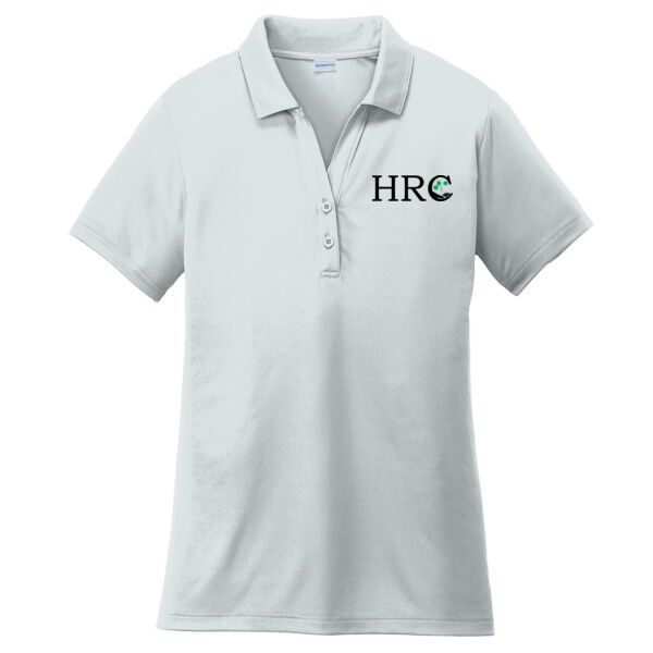 HRC Black Left Chest Print on a Sport-Tek ® - Women's PosiCharge ® Competitor Polo Thumbnail