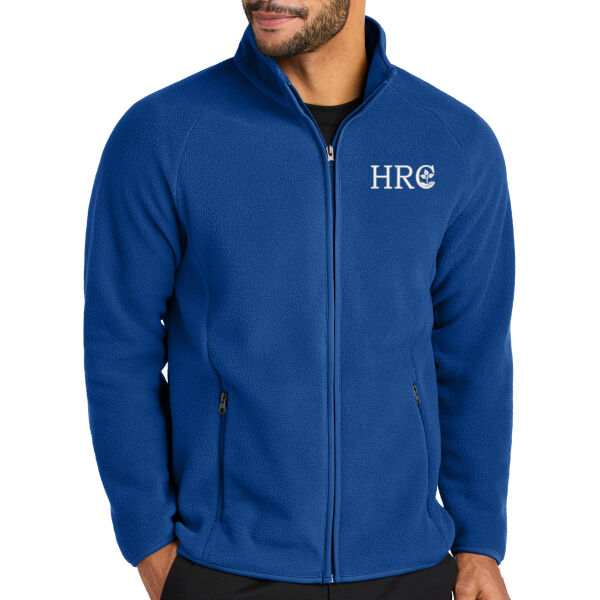 HRC White Left Chest Embordered Logo on a - C Free ® Raglan Fleece Thumbnail